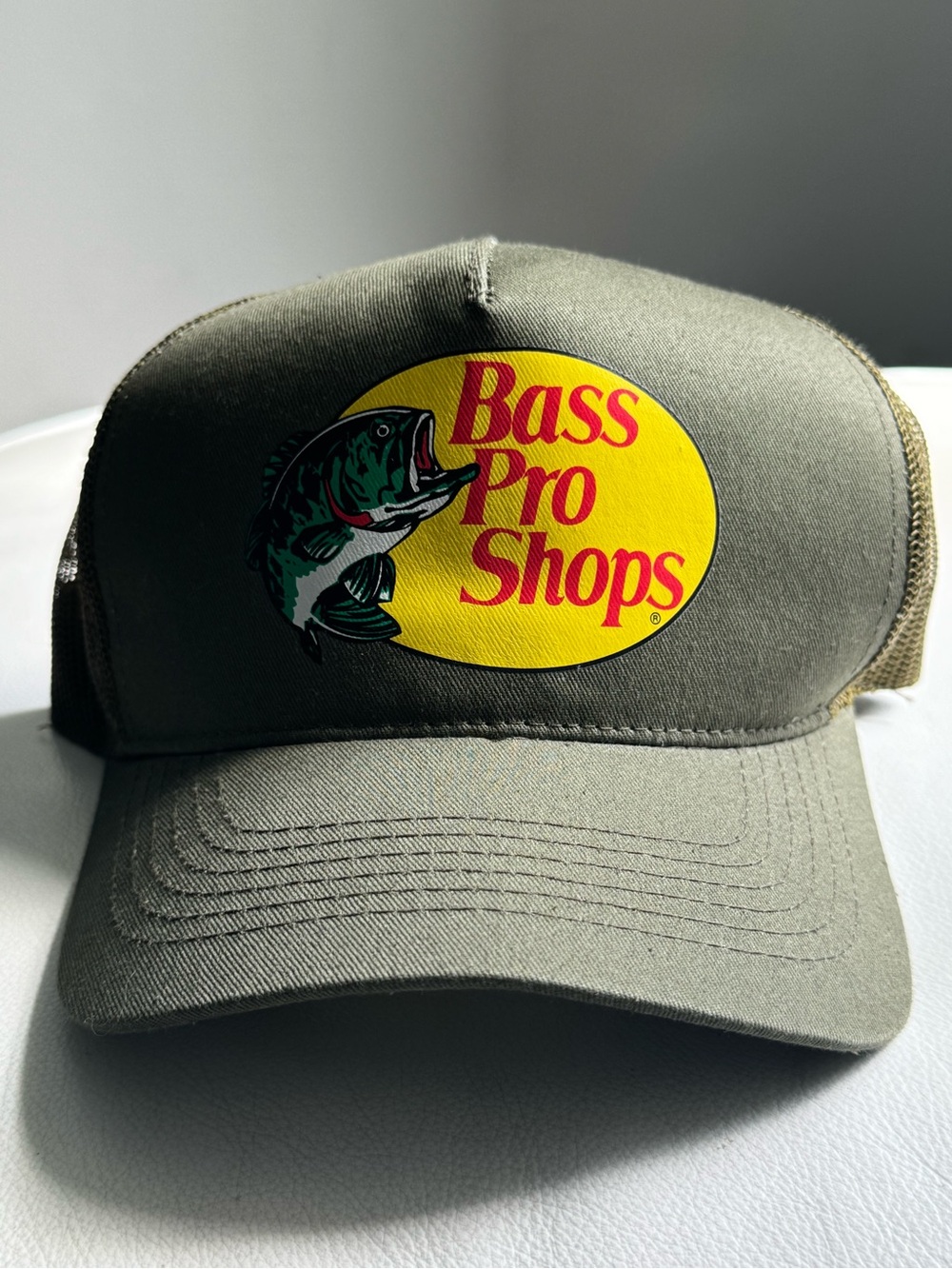 Bass Pro Shop Hat Army Green One Size Fits Most